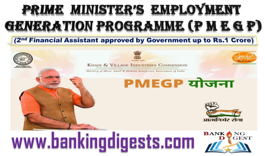 PRIME MINISTER’S EMPLOYMENT GENERATION PROGRAMME  (P M E G P)
