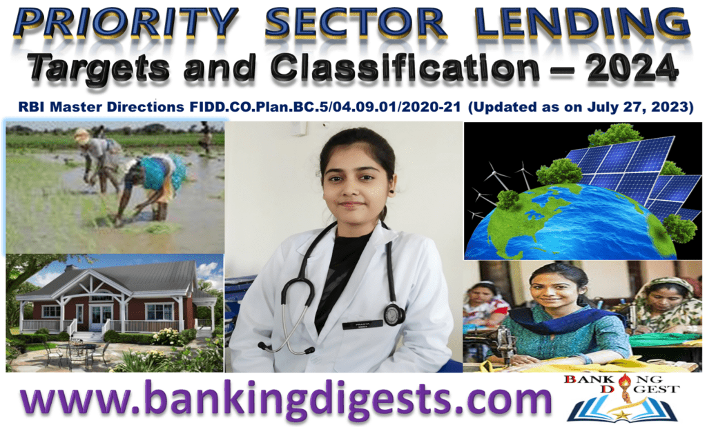 PRIORITY SECTOR LENDING Targets Classification 2024 Banking Digest   PSA 2024 1024x619 